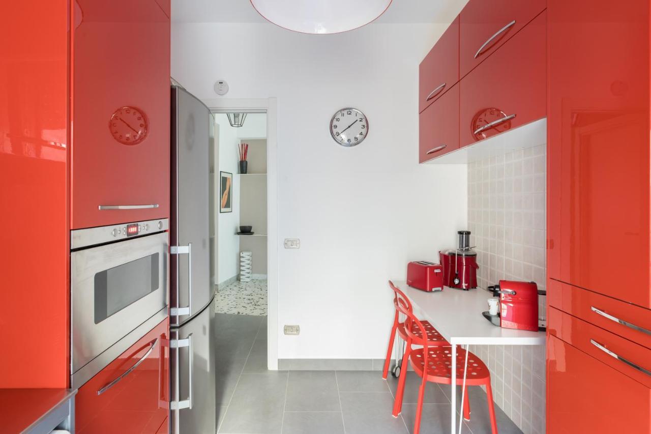 Amoretti Apartment, 6 Persone, 3 Camere, 2 Bagni, Balcone, Wi-Fi, Metro B Monti Tiburtini Rom Exteriör bild