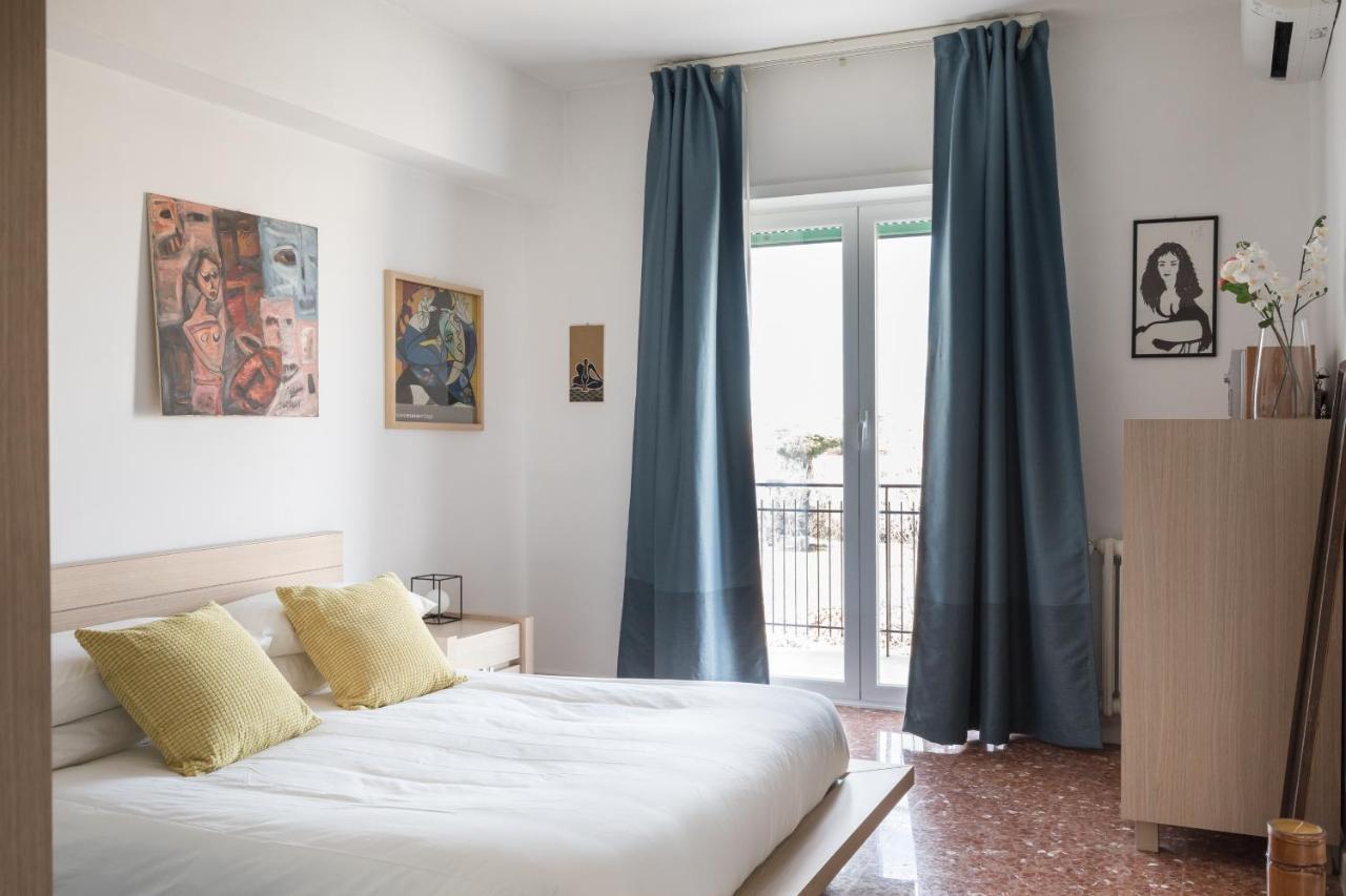 Amoretti Apartment, 6 Persone, 3 Camere, 2 Bagni, Balcone, Wi-Fi, Metro B Monti Tiburtini Rom Exteriör bild